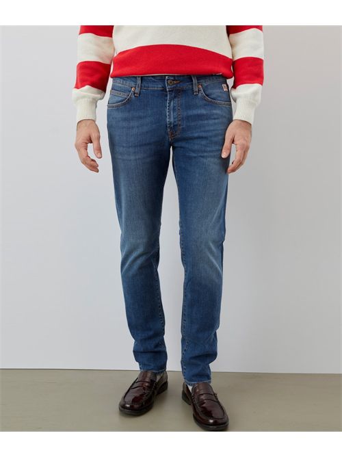 Jeans in denim con lavaggio medio ROY ROGERS | P26RRU075D0210028/C0999